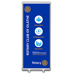 Rotary Customized Organizing Principles Retractable Banner